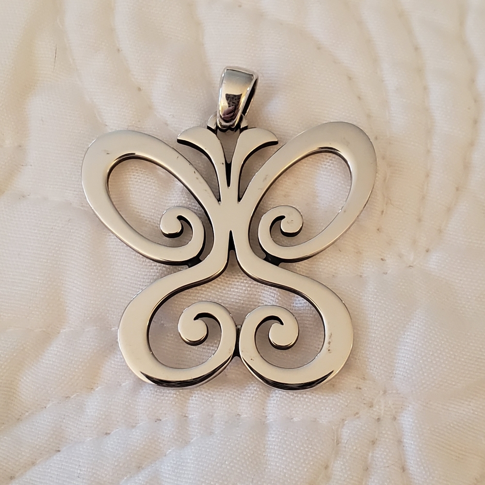 James Avery Butterfly Pendant